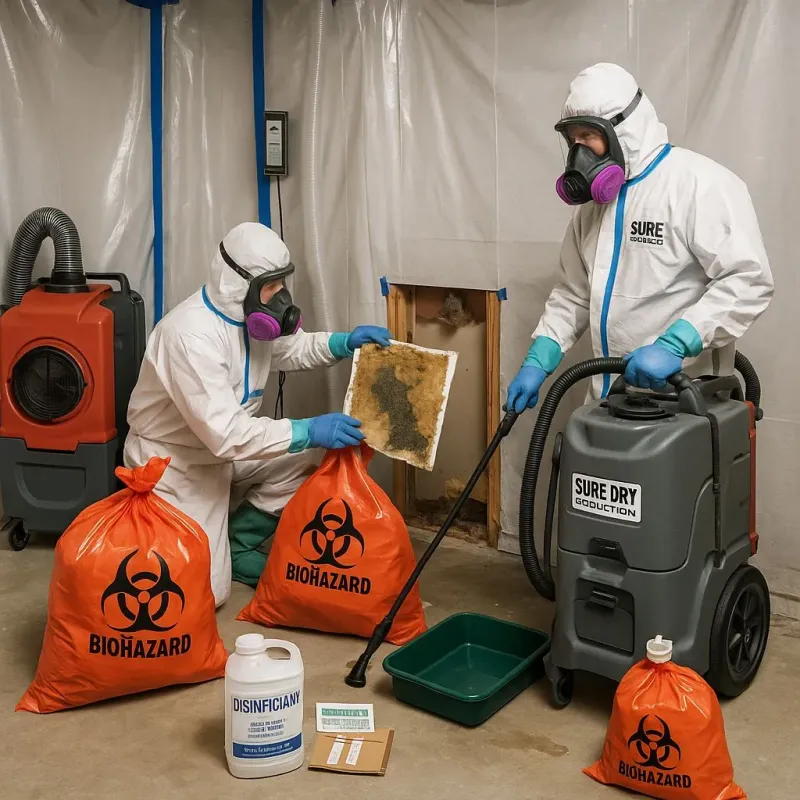 Contaminated Water Handling Protocols process in Powderly, TX